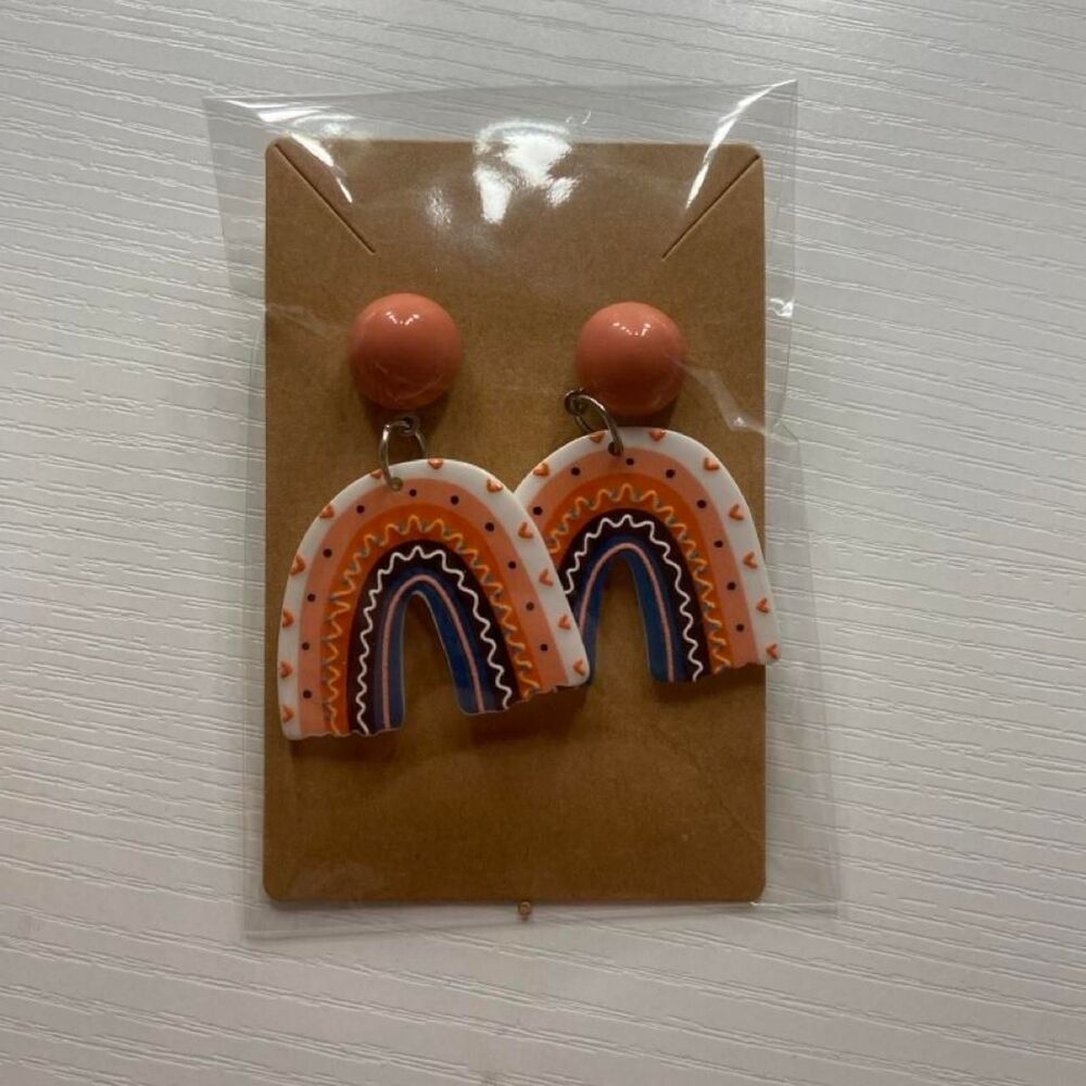 rainbow earrings